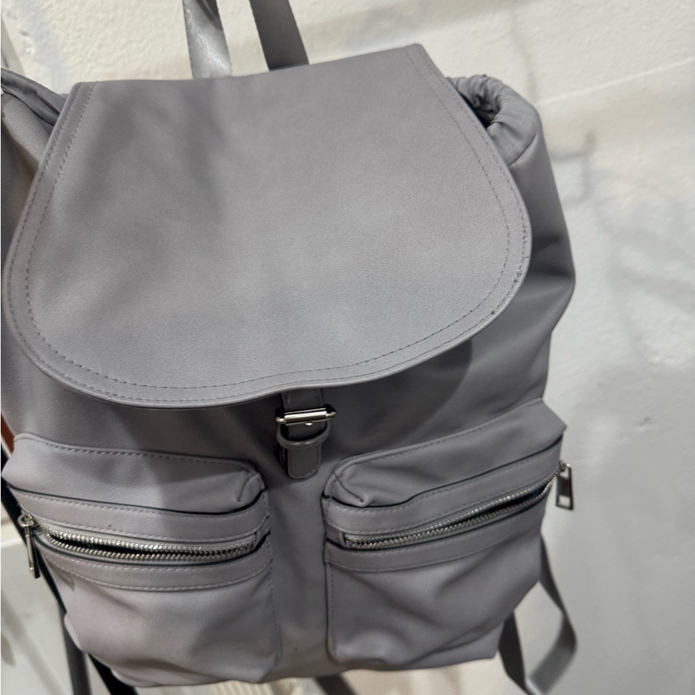 Stylish Gray Backpack